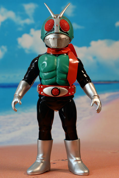 メディコムトイ 東映レトロソフビ 仮面ライダー新1号 仮面ライダー新1