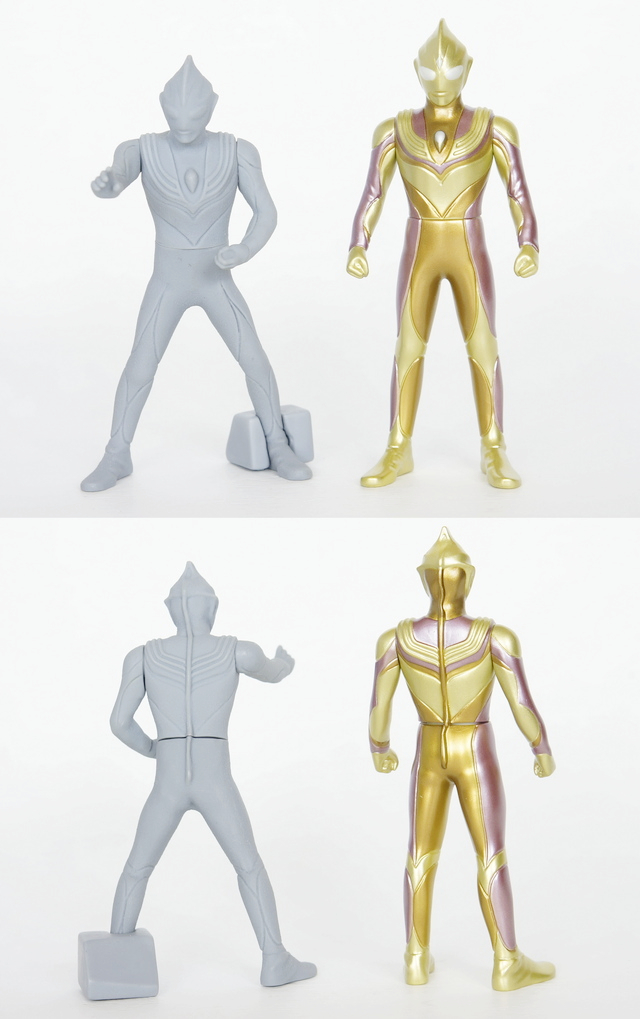 ガタノゾーア ソフビ＆アクションフィギュア グリッターティガ