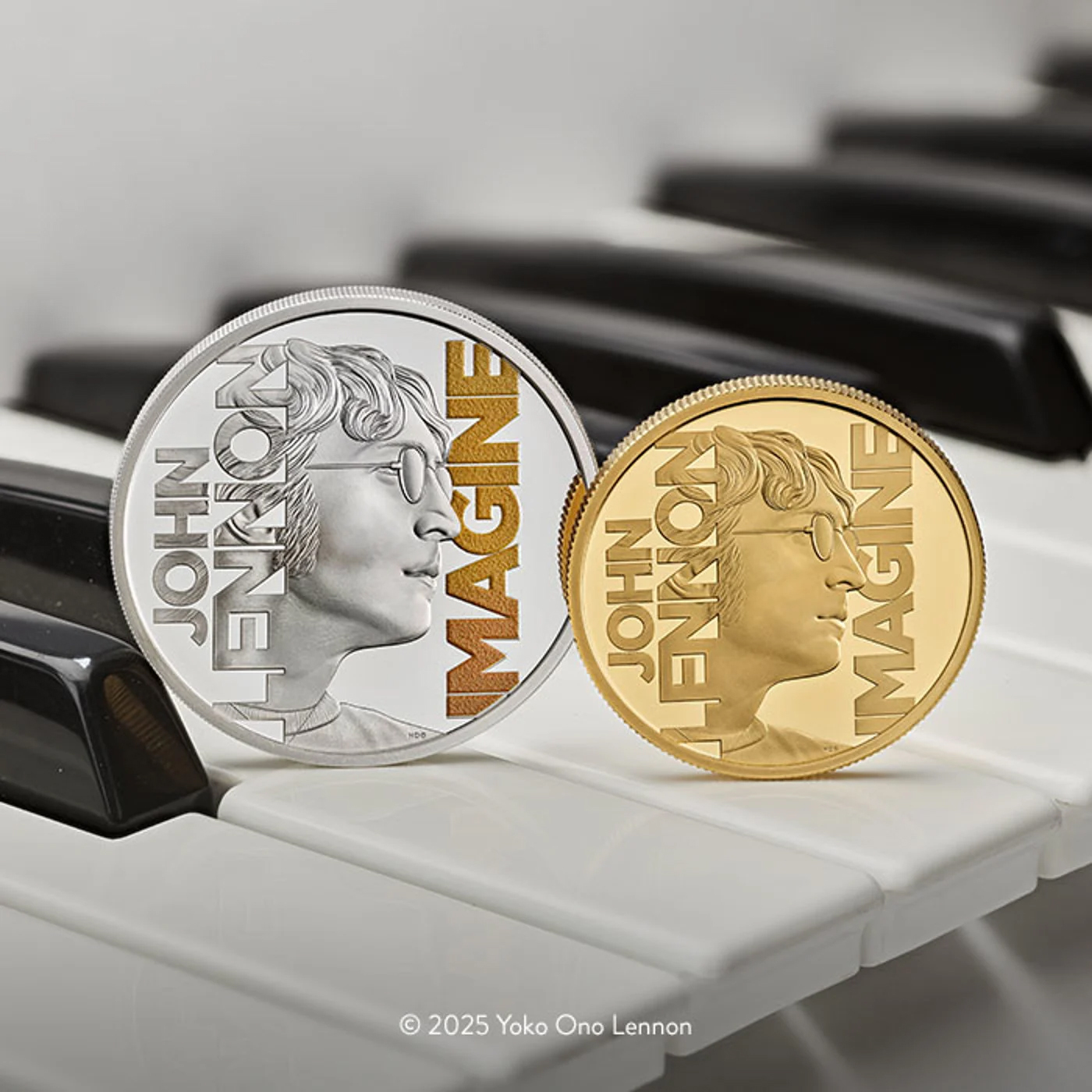 国内入手困難！】最高鑑定PF70 英国王立造幣局ジョン・レノン カラー銀貨