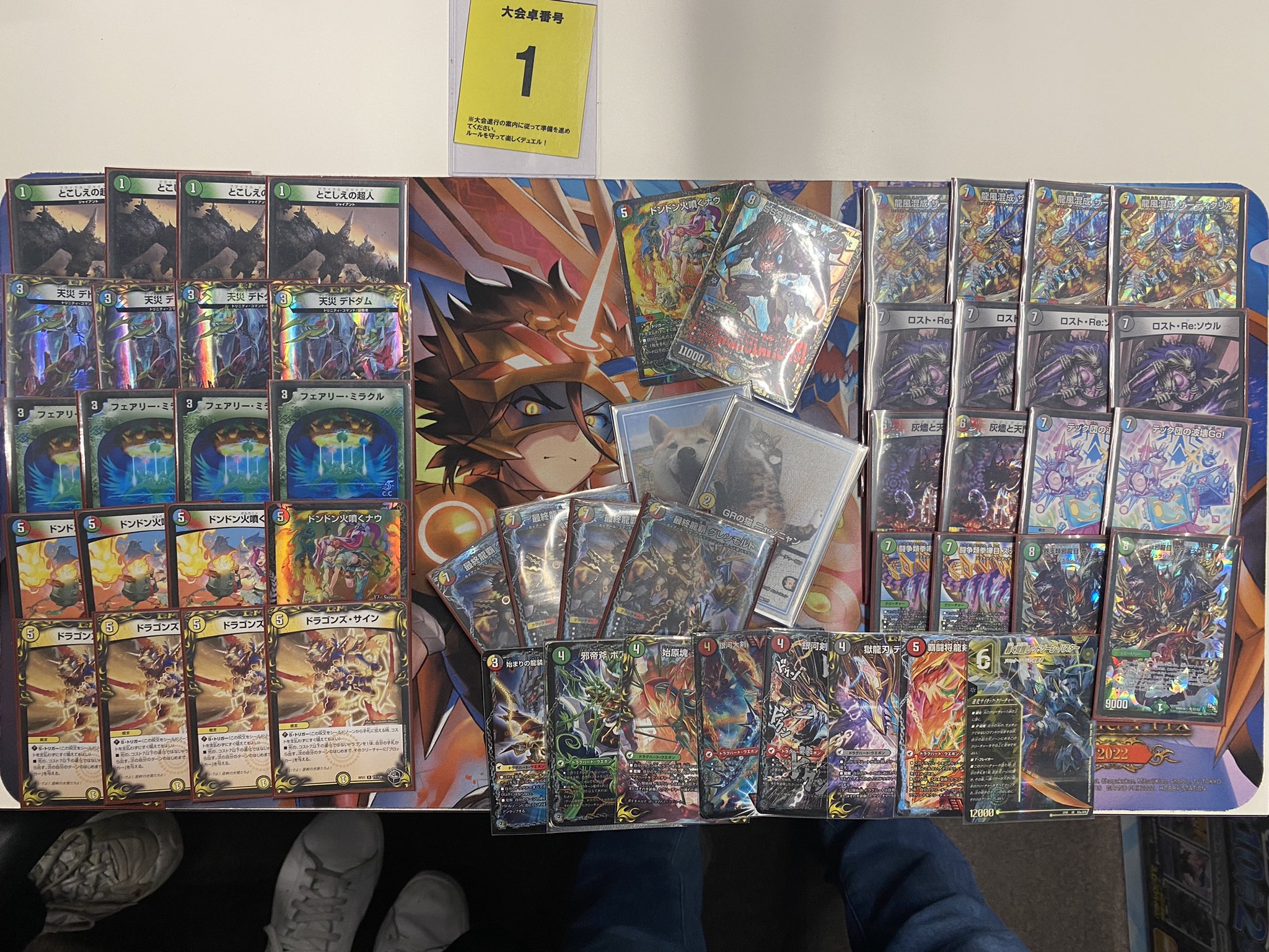 デュエマ 5cモルト 2022年12月優勝構築ベース デッキ デュエマ 5c