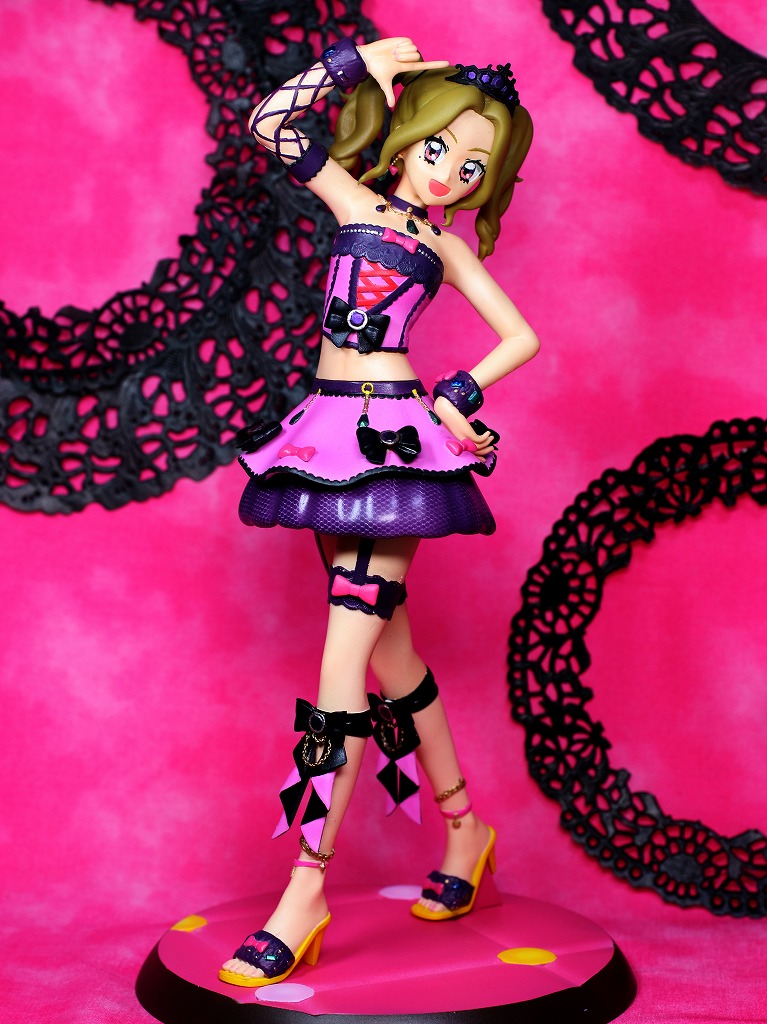 アイカツ 大地のの 白樺リサ シルキーラブデビルコーデ アイカツカード