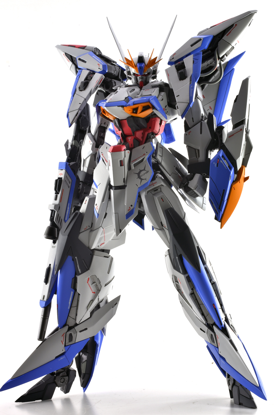 MG エクリプスガンダム&マニューバストライカー 全塗装 完成品 MS/MA両