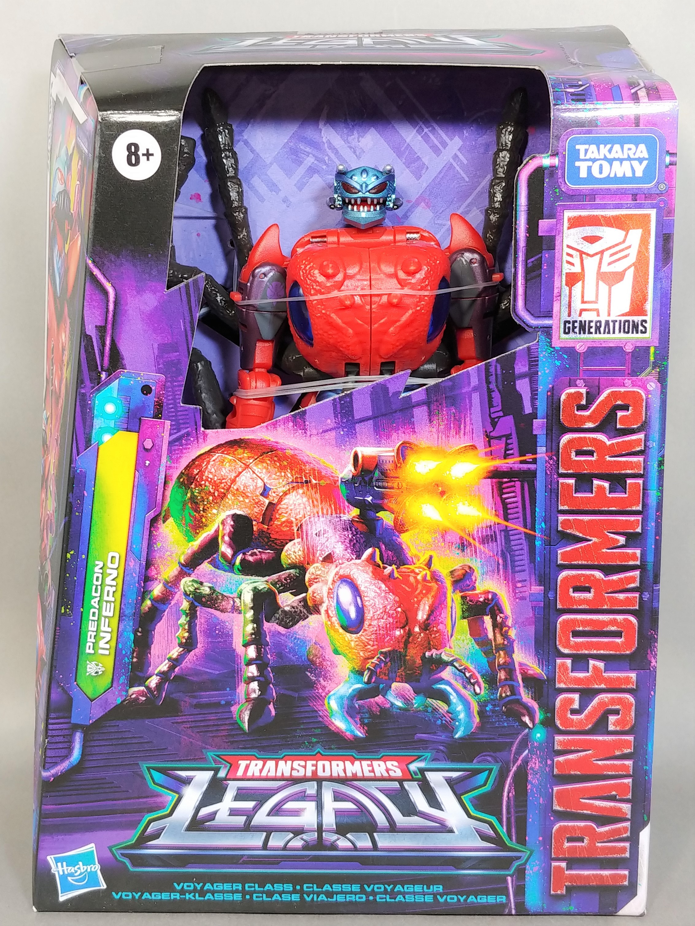 レビュー TF LEGACY プレダコン インフェルノ - ふじの生態日記