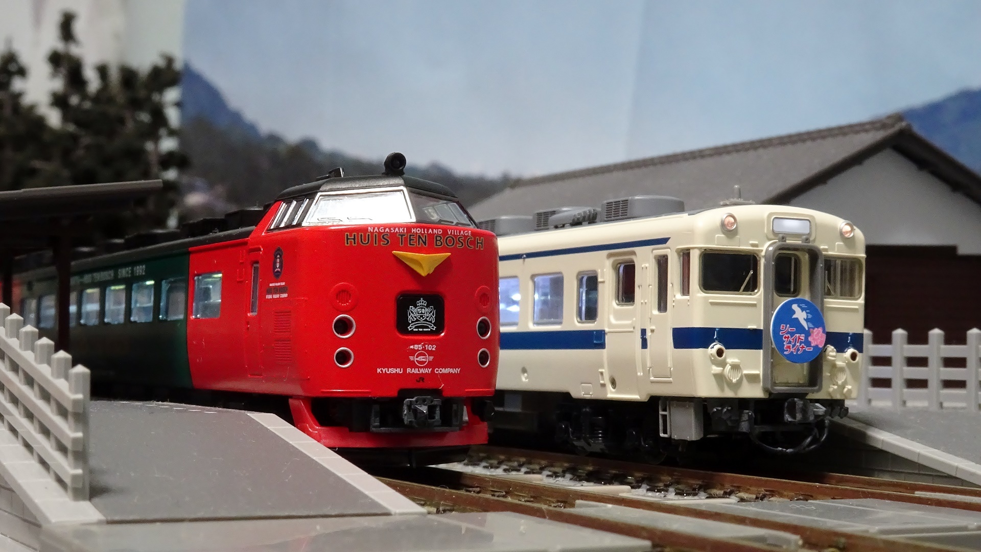 TOMIX 485系 ハウステンボス 485系 ハウステンボス HUIS TEN BOSCH 赤