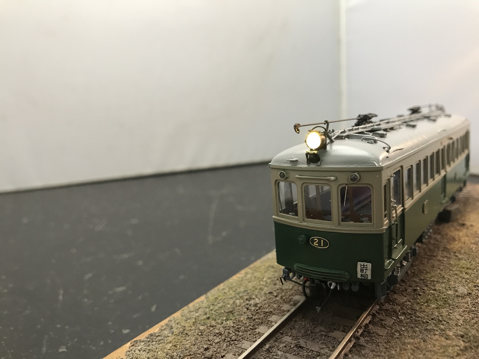 京福 デナ121（デナ21）キット モデル8 部品付き HOゲージ 京福 デナ