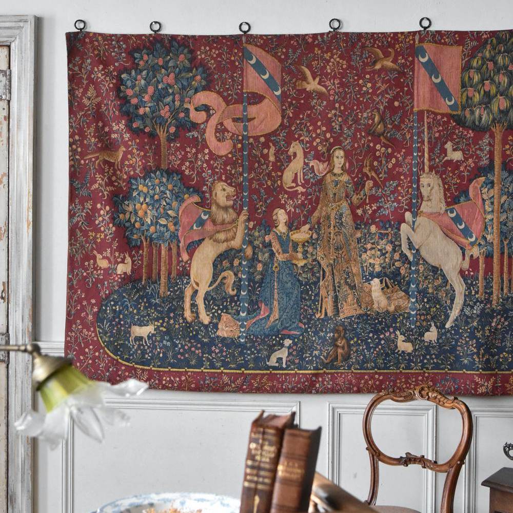 貴婦人と一角獣「我が唯一の望み」ゴブラン織りタペストリー 貴婦人と