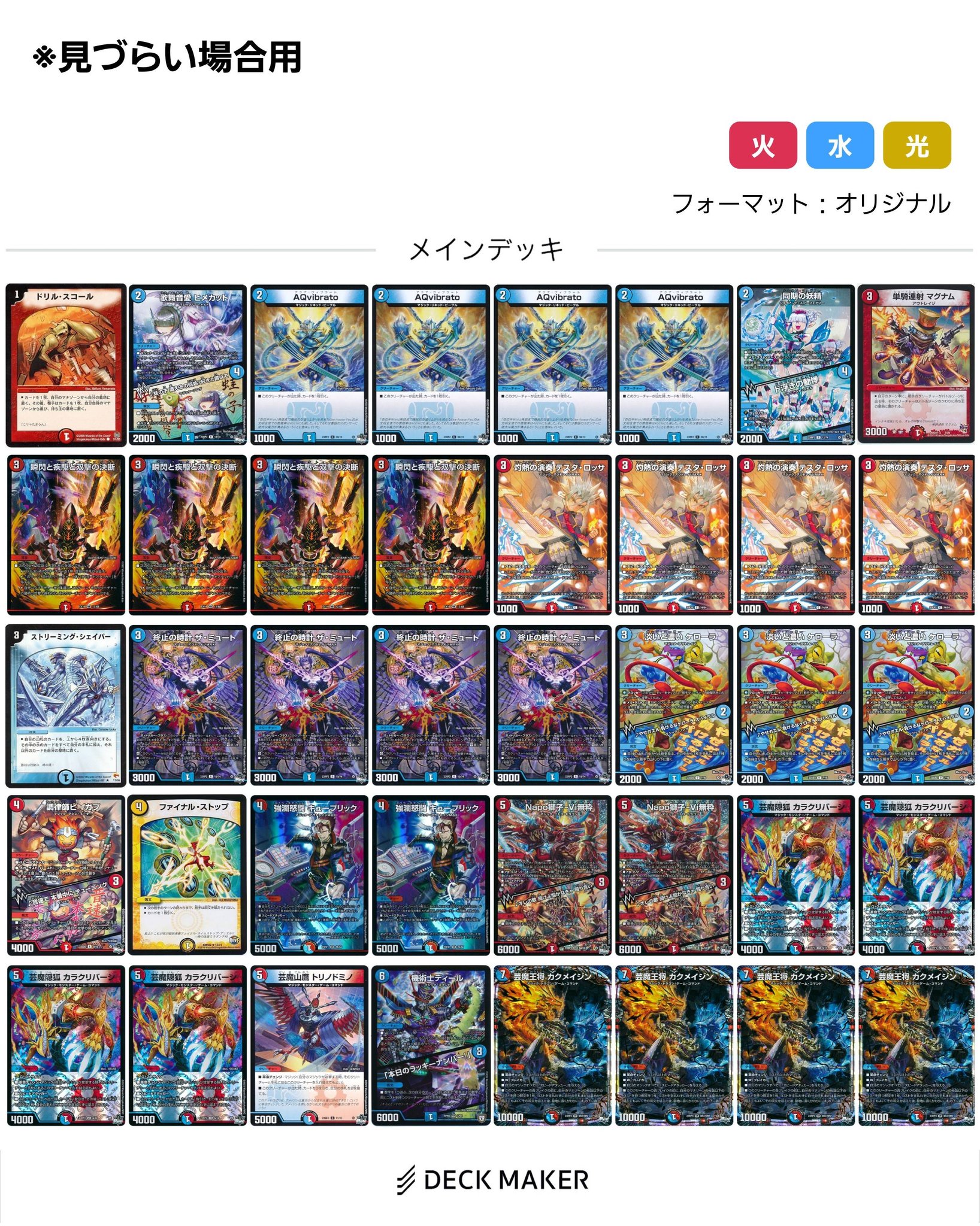 デュエマ 赤青マジック高レート