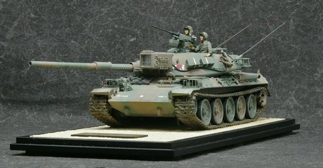 アスカモデル 1/35 陸上自衛隊 74式戦車改G35-045プラモ 35-045D】1/