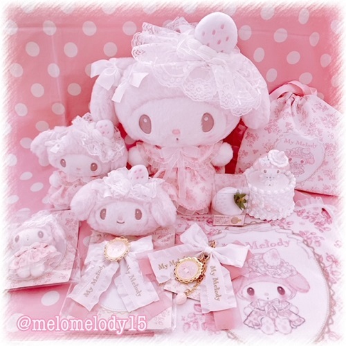 マイメロディ 白いちごのティータイム マスコットブローチ 楽天市場