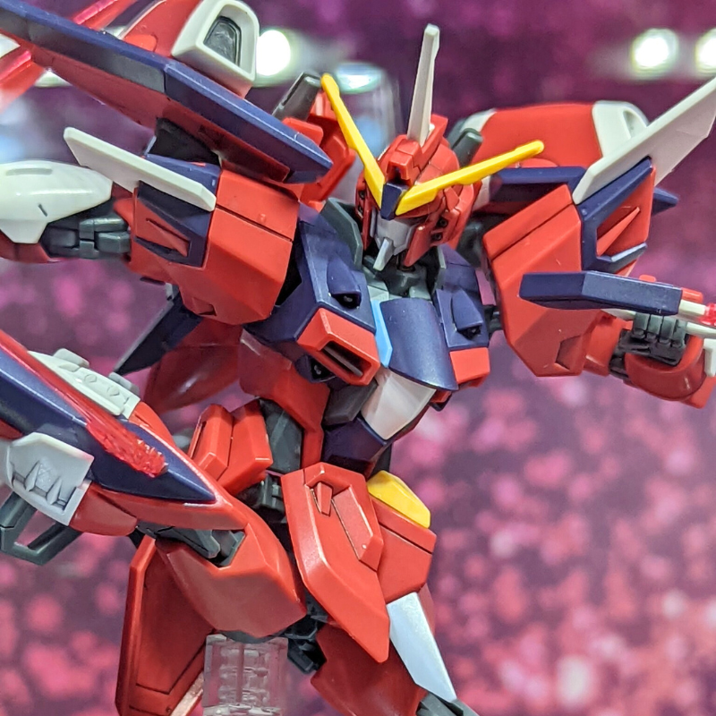 HG イモータルジャスティス ガンダム 全塗装！！ HG 1/144 イモータル