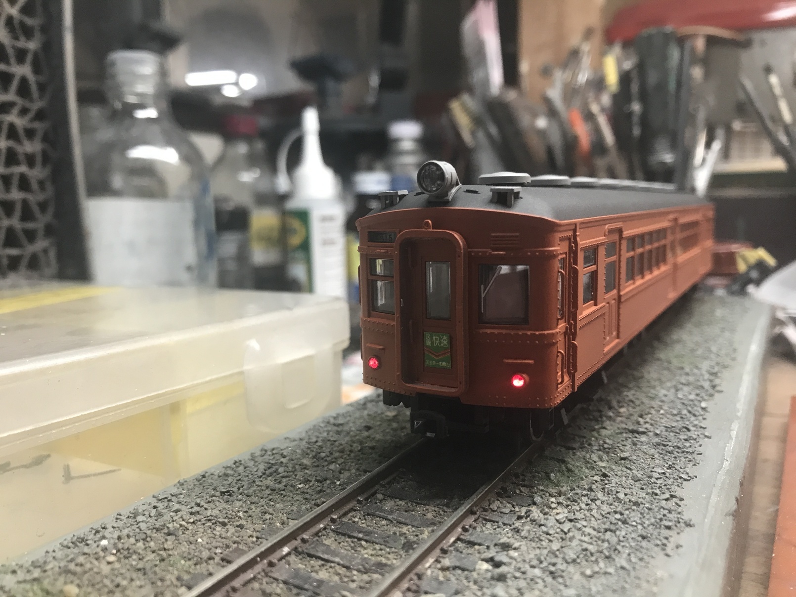 鉄道模型HOゲージエンドウクハ105クモハ105可部線色2両セット