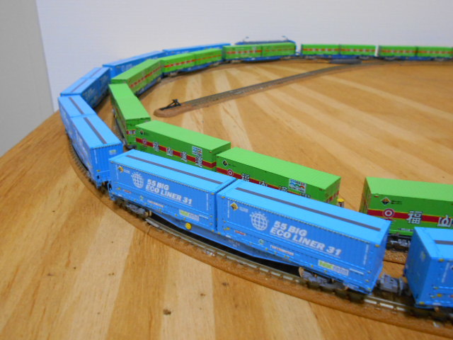 KATO コキ105 「トヨタ ロングパス・エクスプレス」(エコライナー