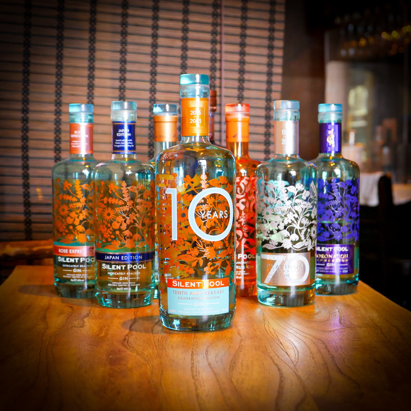 ジンの香水サイレントプールの10周年記念ボトル ～ SILENT POOL 10th