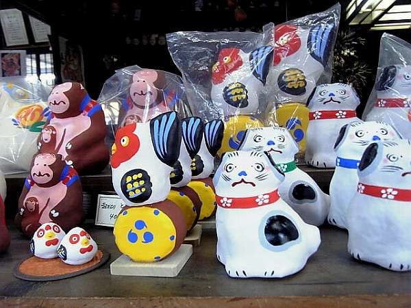 福島県の郷土玩具・縁起物】三春張り子 起き姫：本家恵比寿屋／高柴