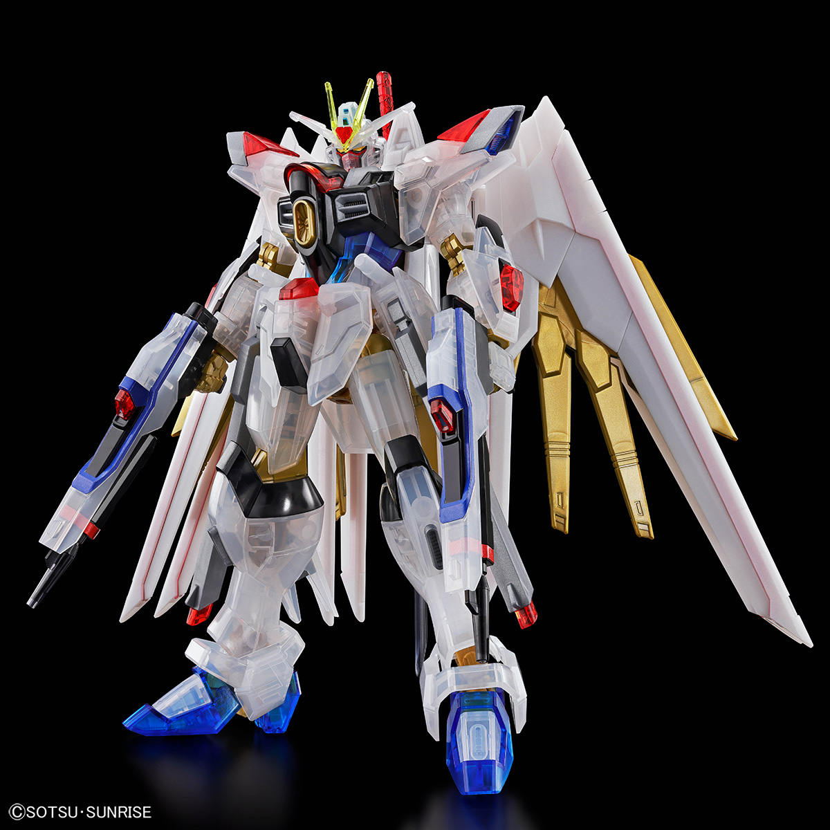 HG 1/144 マイティーストライクフリーダムガンダム [クリアカラー