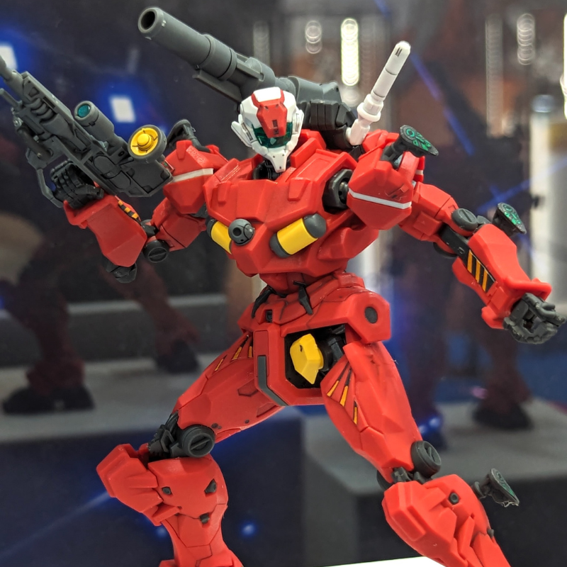 HG 軽キャノン 全塗装 完成品 hg 軽キャノン 【全塗装完成品】 HG 1
