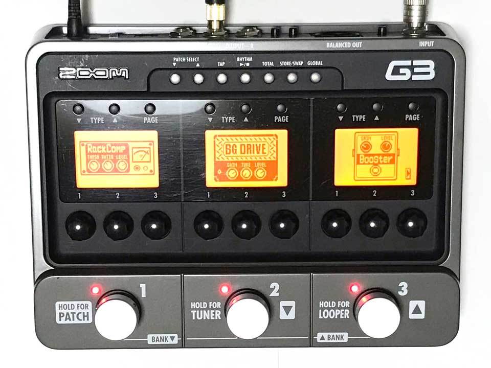 ZOOM G3X ver.2.10 動作確認済美品｜ZOOM G3X マルチエフェクター