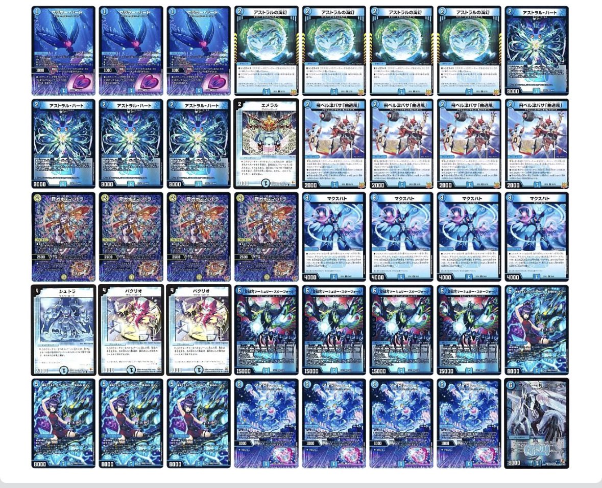 2025 GP優勝！青黒 COMPLEX デッキパーツセット 2025 GP優勝！青黒