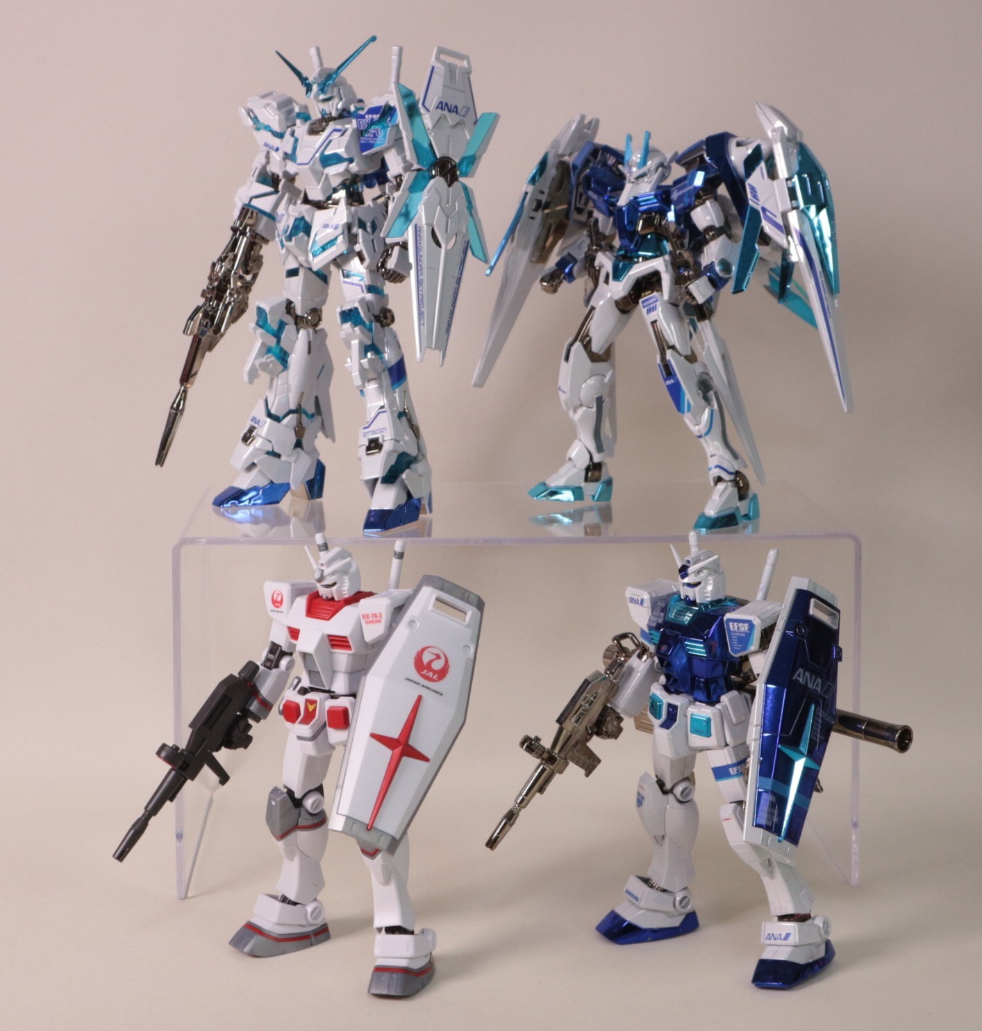 HG RX-78-2 ガンダム[JAL オリジナルカラーVer.]の素組みのご紹介