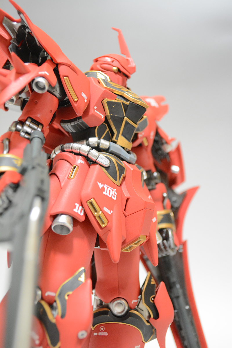 MGシナンジュ風 プラモデル全塗装 MGシナンジュ風 プラモデル全塗装