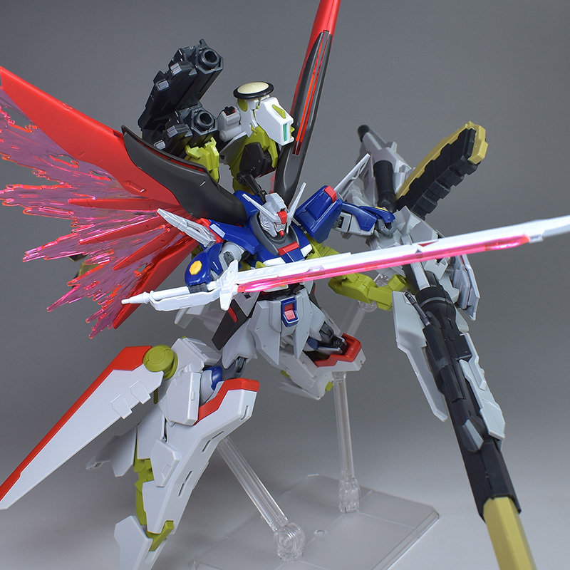 HG デスティニーガンダムSpecII&ゼウスシルエット レビュー | ガンダム