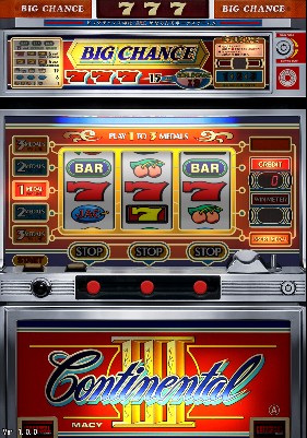 コンチネンタルIII 実機 3号機 パチスロ コンチネンタルIII導入