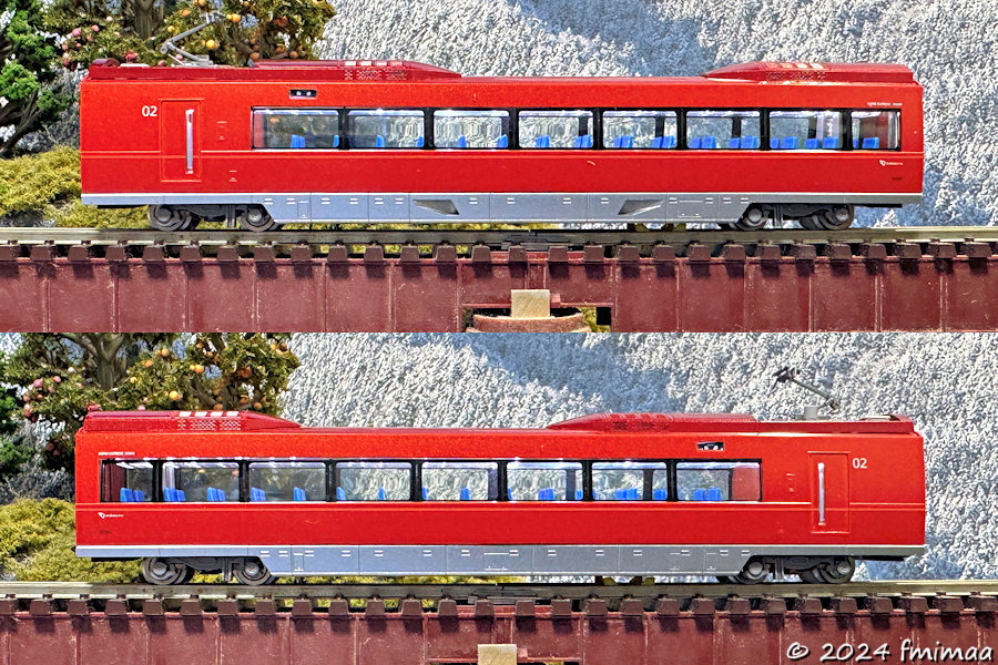 小田急 70000形 GSE 7両 TOMIX室内灯入 側面幕同梱 小田急 70000形 GSE