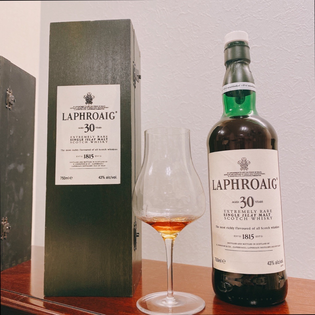 美味酒録 - Laphroaig 30yo OB 43%alc/vol 75cl, +/-1997