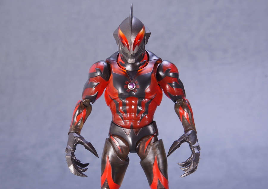 ウルトラマンベリアル クリアーブラック ソフビ/Momoco Studio