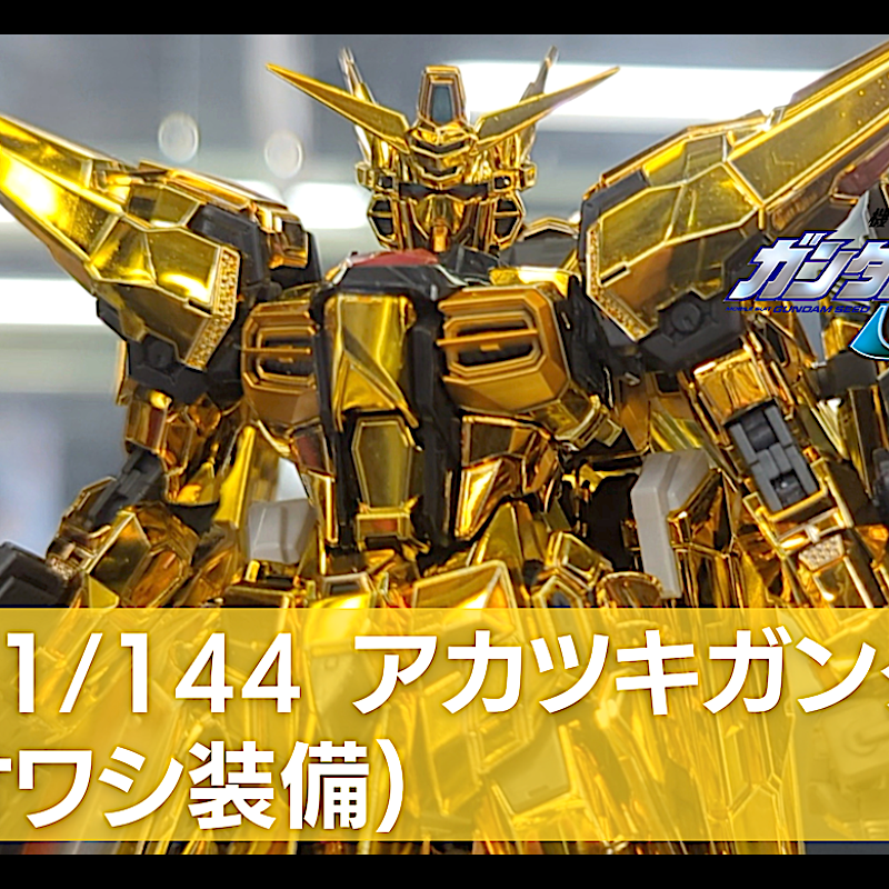 BANDAI SPIRITS RG 1/144 機動戦士ガンダムSEED FREEDOM アカツキ