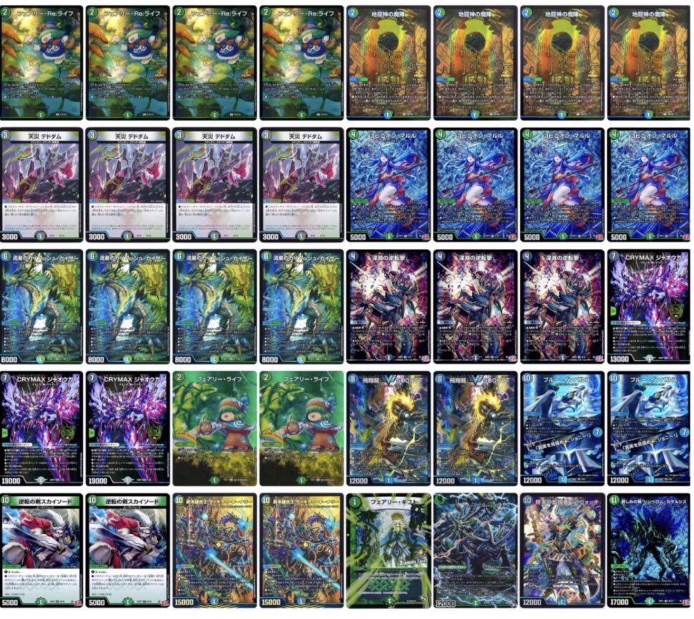 値引き可 デュエマ アナカラーインターステラ デッキ＋パーツ アナ