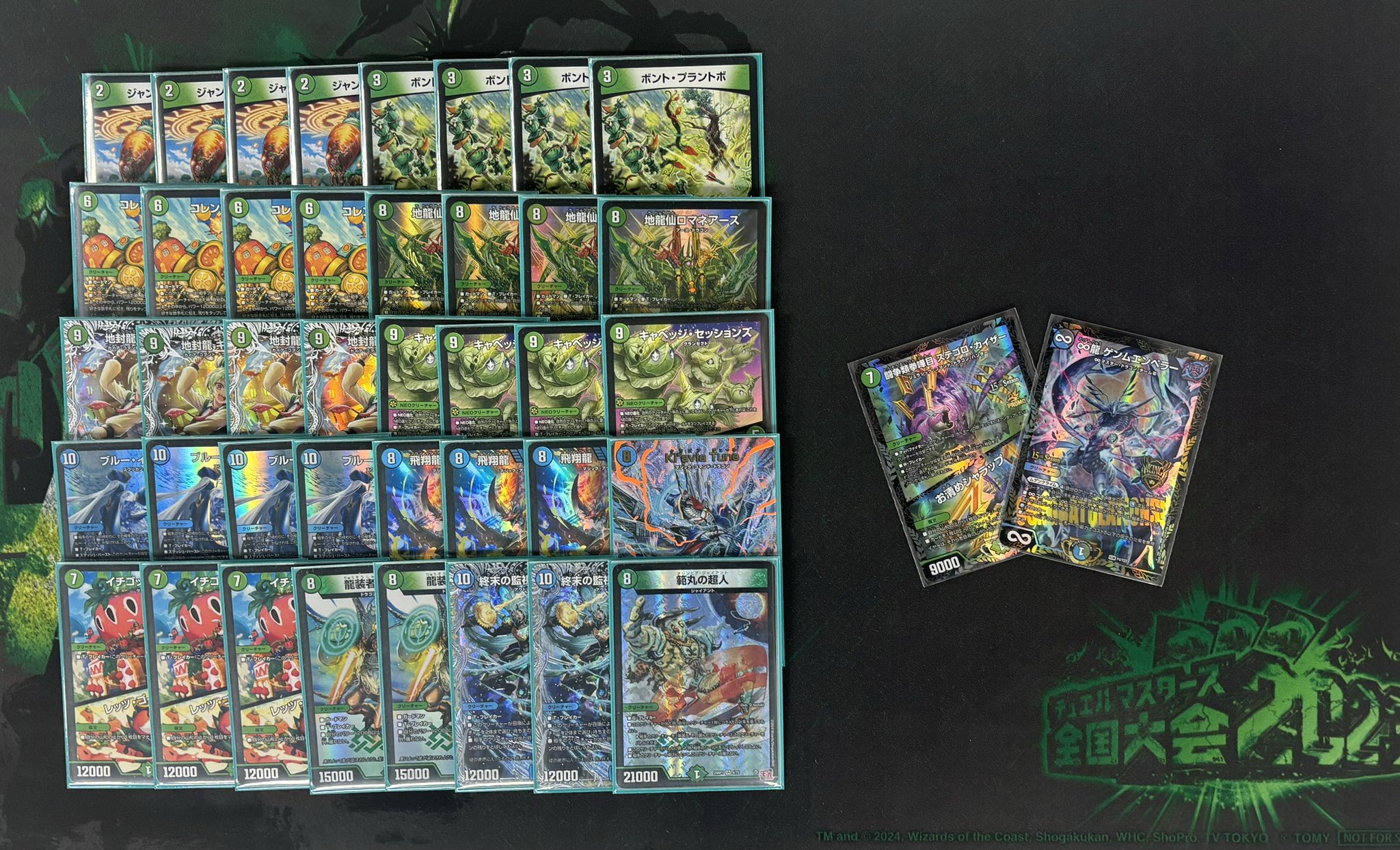 デュエルマスターズ 緑単キャベッジ 緑単キャベツ CS優勝構築 デュエル