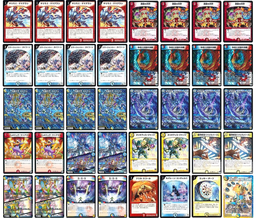 デュエルマスターズ ネクラDOOM デッキ アレフヘブン CS優勝構築 CS