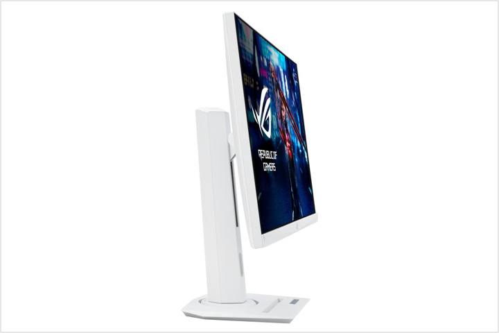 ASUS、エントリー系の新デザインでホワイト一色の27インチ IPSパネル