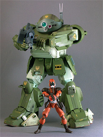 装甲騎兵ボトムズ DMZ-01 スコープドッグ タカラ 1/18 装甲騎兵