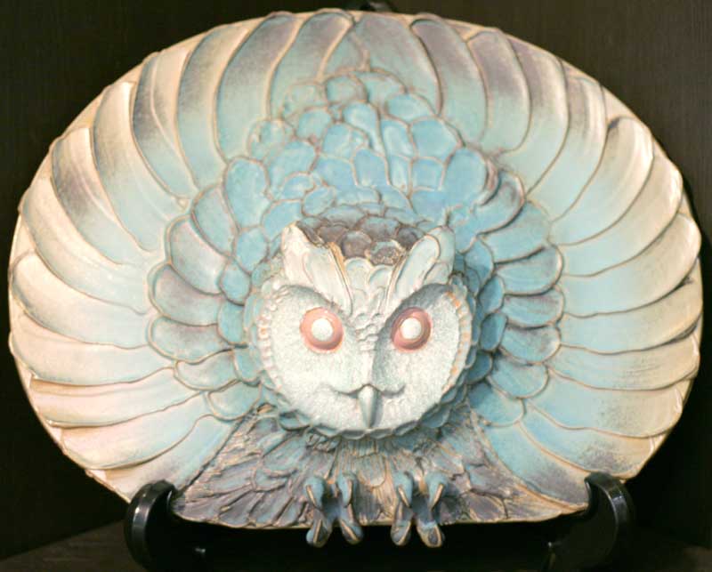 ふくろう作家一点物の幸せを呼ぶふくろう陶芸 ふくろう作家一点物の