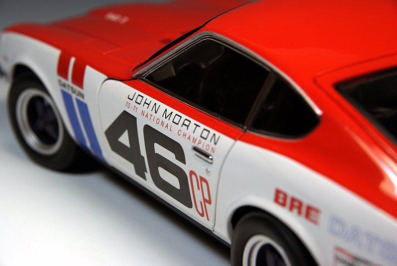 DATSUN 240Z ジョン・モートン仕様 1/18 DATSUN 240Z ジョン・モートン