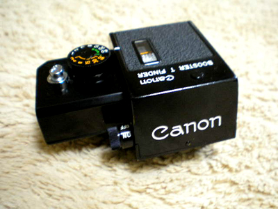 Canon ブースターTファインダー | 月夜の跳ね遊び