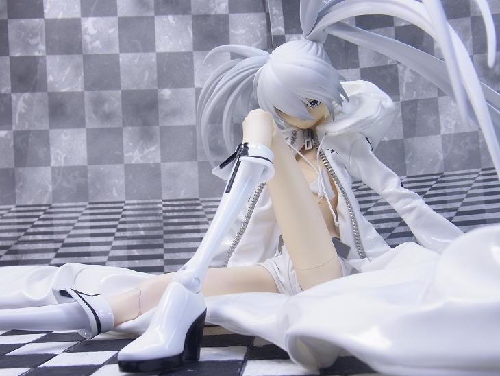 リアルアクションヒーローズ ブラック☆ロックシューター ホワイト