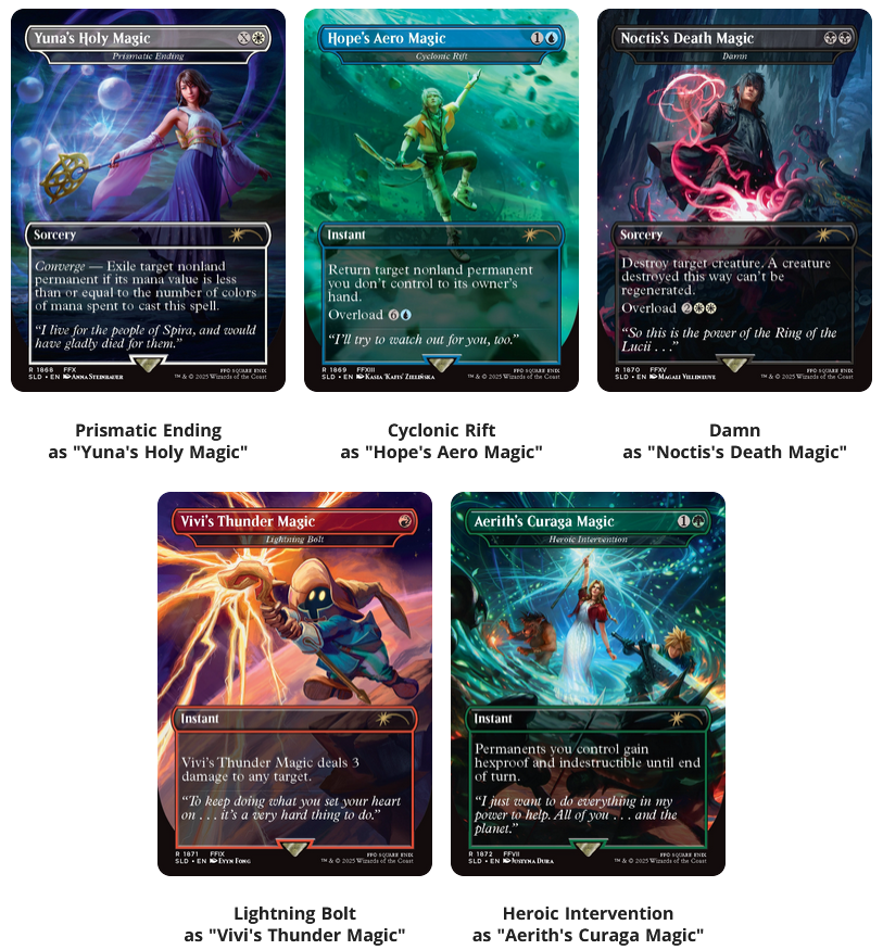 Evaluating the MTG X Final Fantasy Secret Lair Drop | MTGPrice Blog