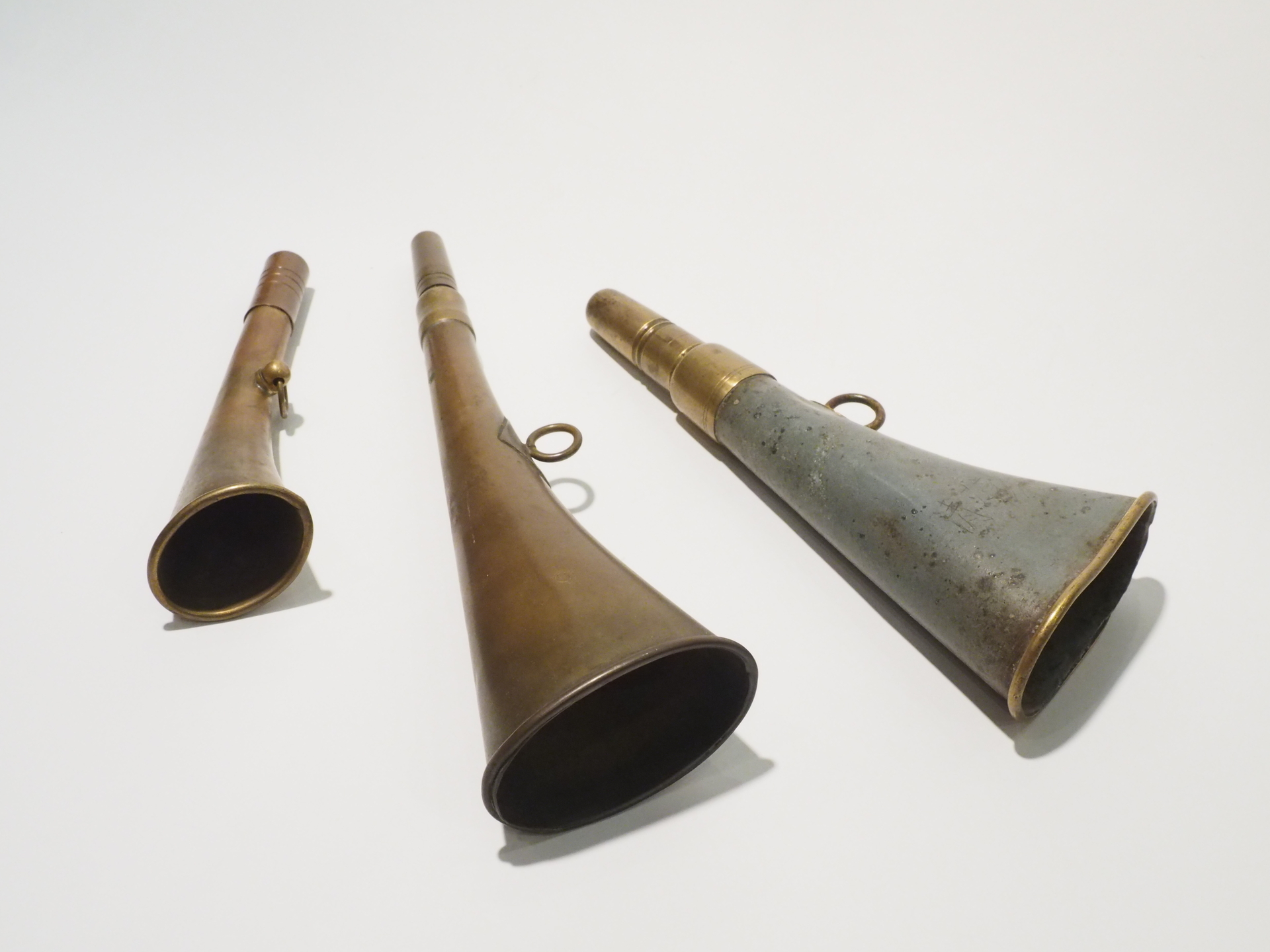 ラッパ 昭和レトロ 豆腐屋ラッパ 豆腐屋ラッパ 行商ラッパ 真鍮製 大正