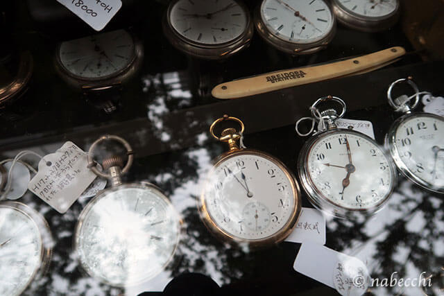 アンティーク時計お宝探し。大江戸骨董市でレディースウォッチ購入