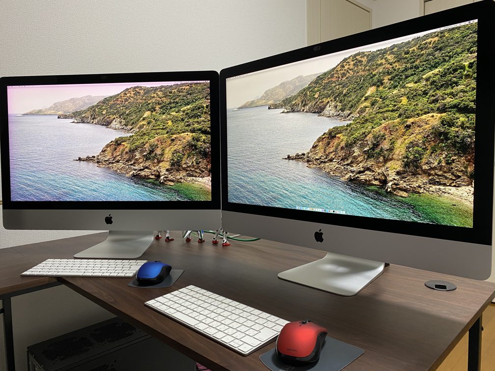 iMac 27インチ 5K 2020 Nano-textureディスプレイ 美品 Nano-texture