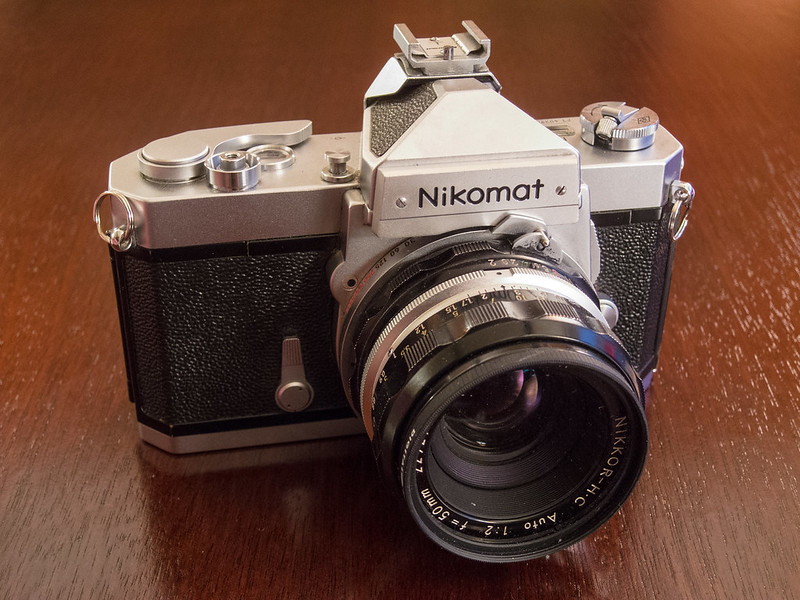 Nikon Nikomat FTn - Down the Road