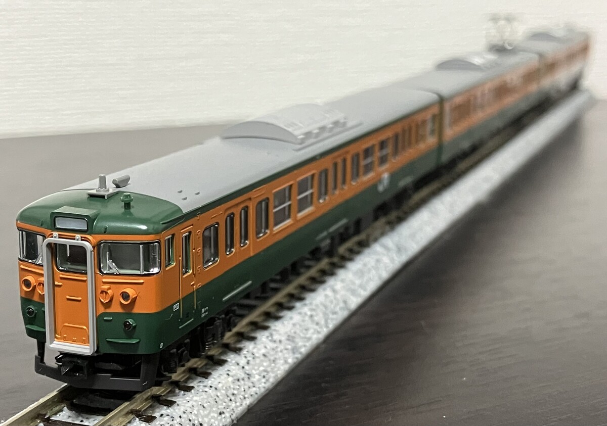 KATO 115系300番台湘南色(岡山電車区) 3両セットのレビュー