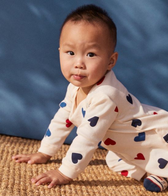 便利なベビーアイテム！プチバトー のスナップなしロンパースとボディ