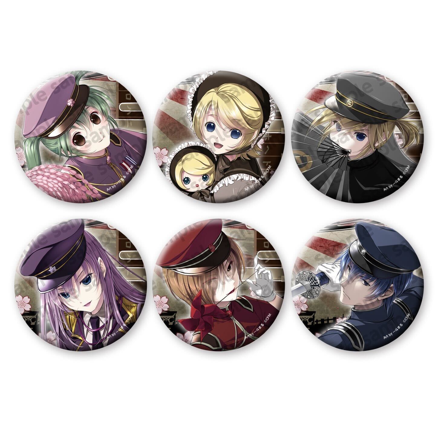 初音ミクシンフォニー 2021 トレーディング缶バッジ 全8種セット 缶