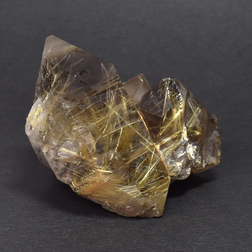 ブラウンルチル原石カテドラルAAAAAレインボー入 希少価値‼️今だけ