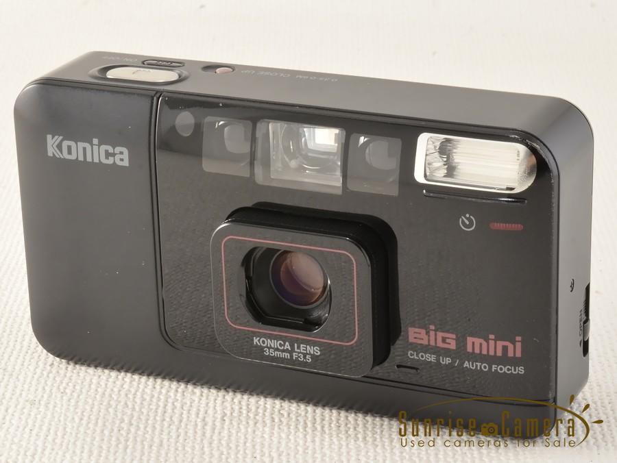 Konica（コニカ）BiG miniシリーズ／ シンプルな薄型AFコンパクトの