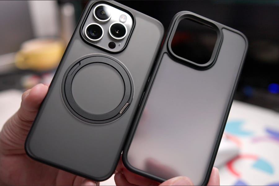 TORRASスタンド内蔵iPhone 15 Proケースレビュー＆NIMASO コスパ最強